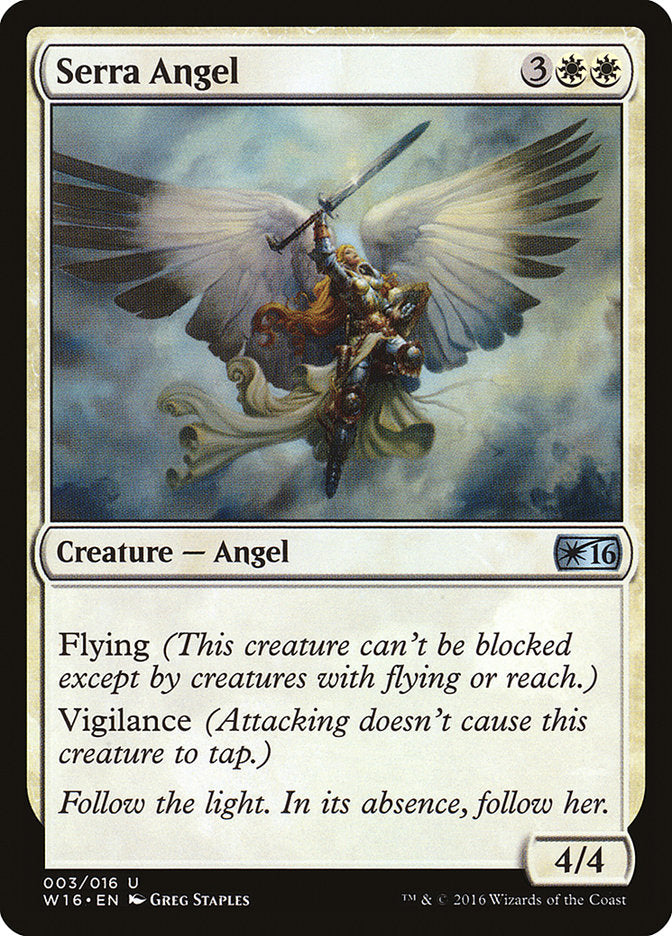 Serra Angel [Welcome Deck 2016] | Game Haven TX