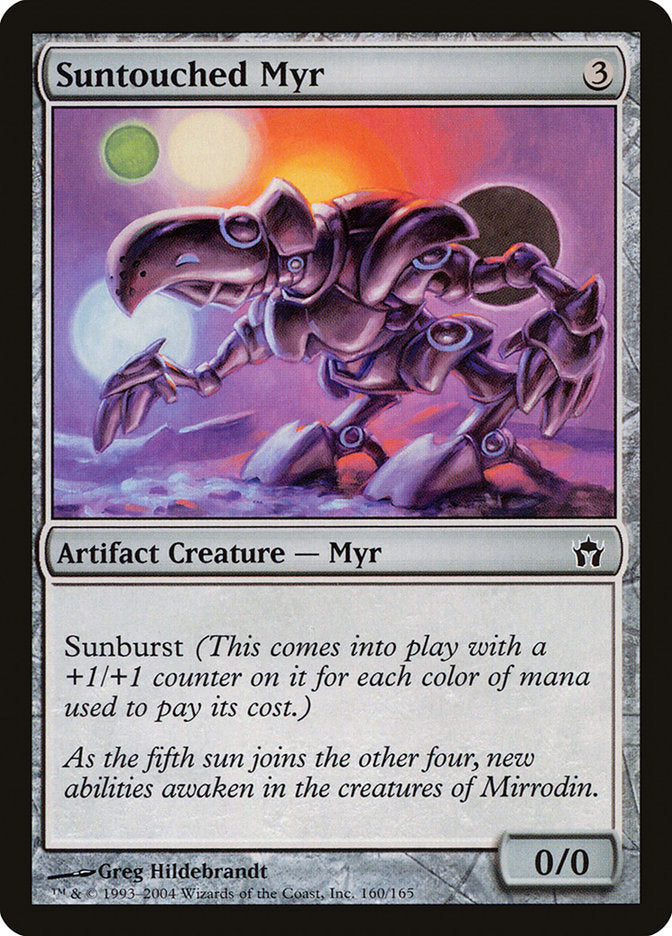 Suntouched Myr [Fifth Dawn] | Game Haven TX