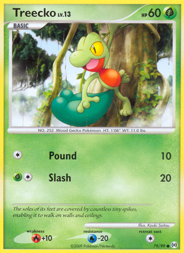 Treecko (79/99) [Platinum: Arceus] | Game Haven TX