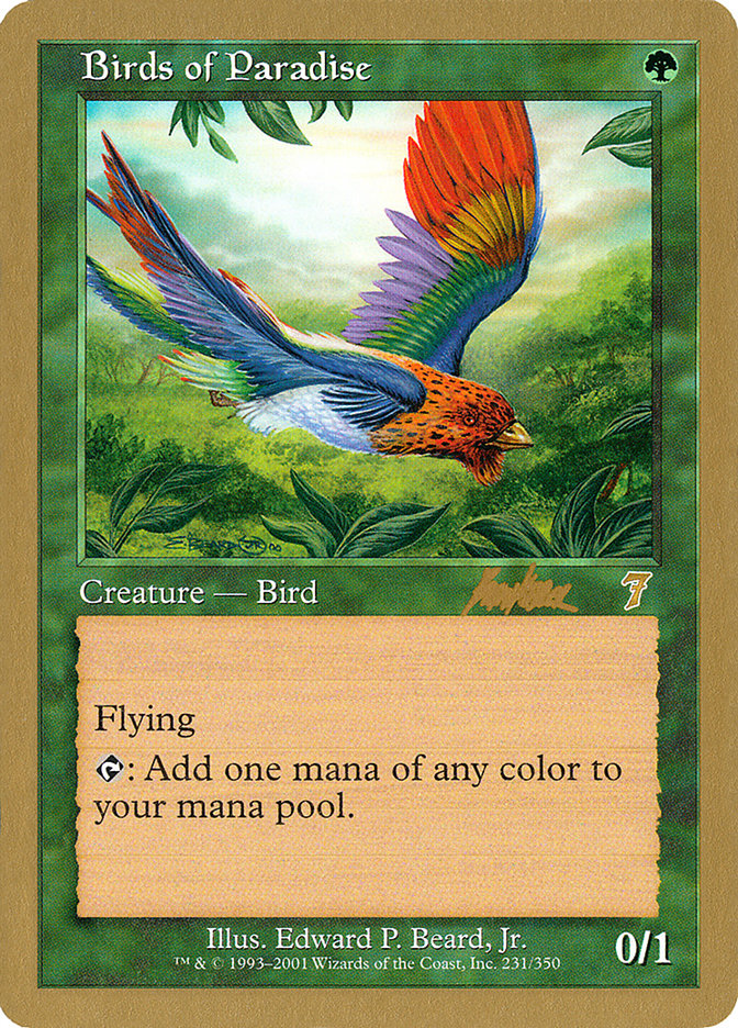 Birds of Paradise (Brian Kibler) [World Championship Decks 2002] | Game Haven TX