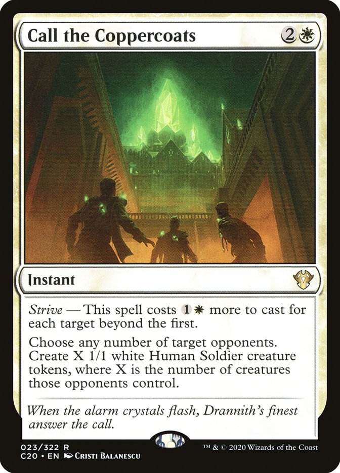 Call the Coppercoats [Commander 2020] | Game Haven TX