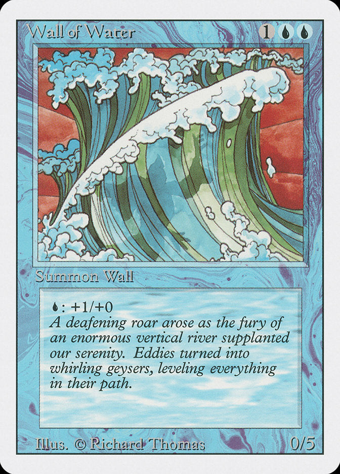 Wall of Water [Revised Edition] | Game Haven TX