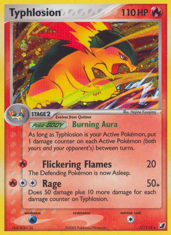 Typhlosion (17/115) [EX: Unseen Forces] | Game Haven TX
