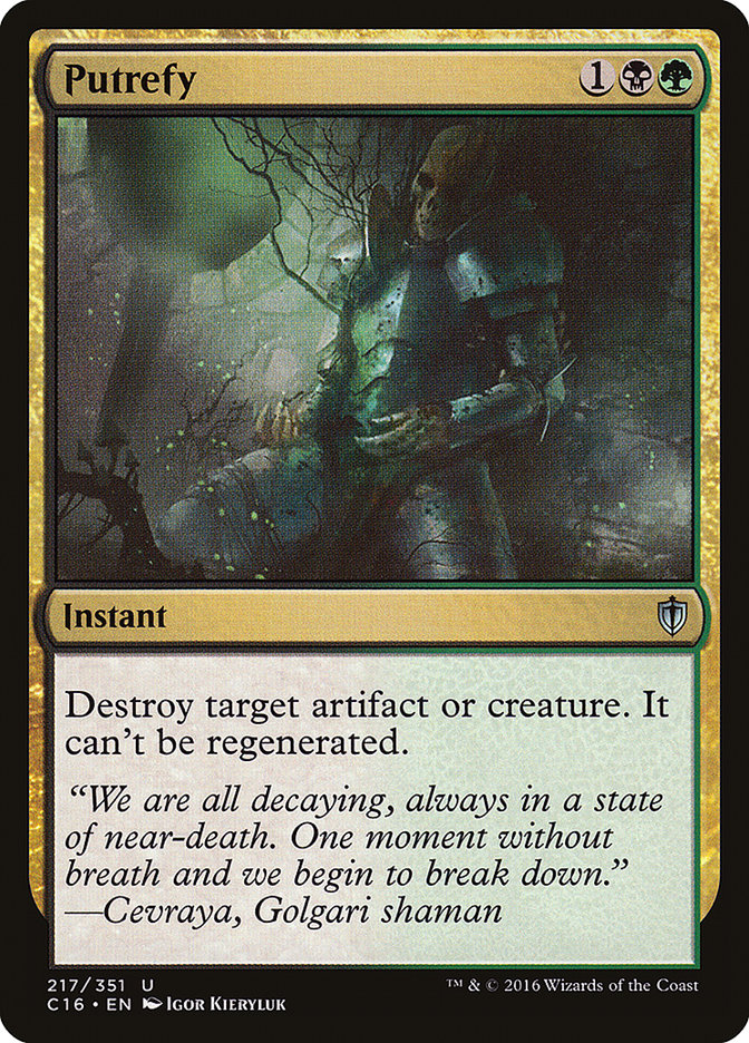 Putrefy [Commander 2016] | Game Haven TX