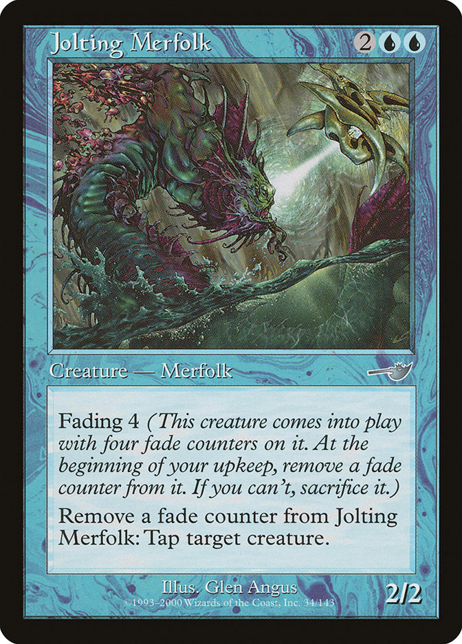 Jolting Merfolk [Nemesis] | Game Haven TX