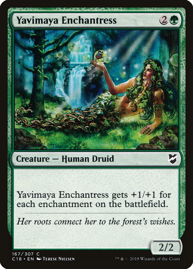 Yavimaya Enchantress [Commander 2018] | Game Haven TX