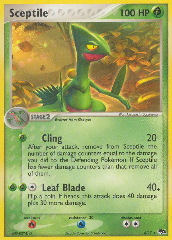 Sceptile (4/17) [POP Series 1] | Game Haven TX