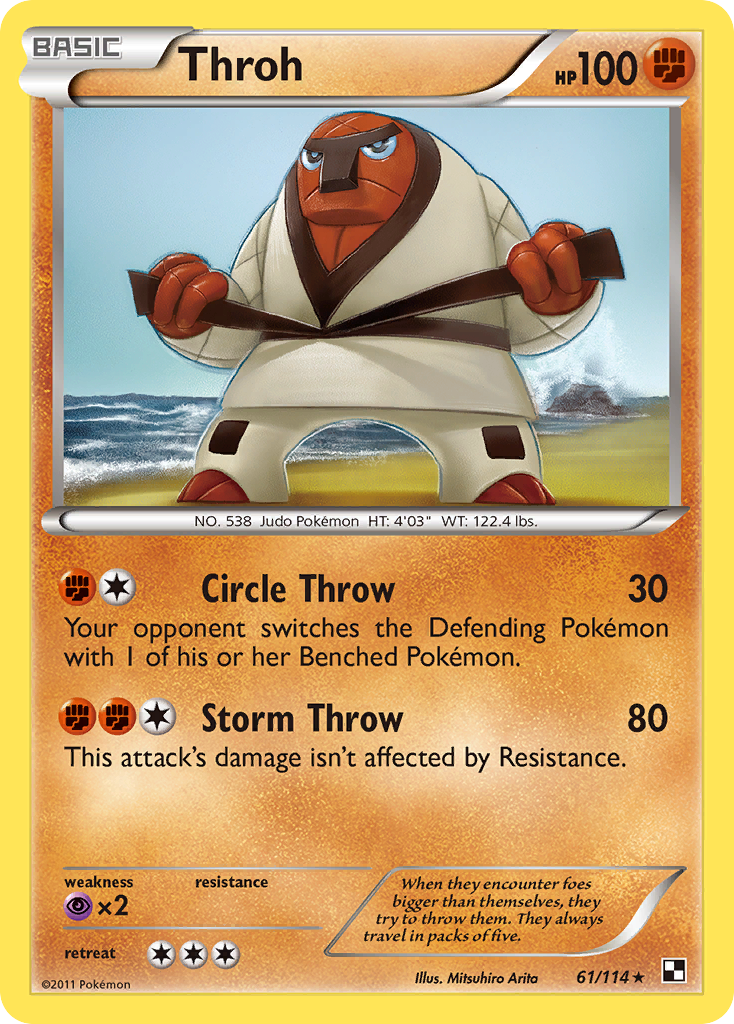 Throh (61/114) [Black & White: Base Set] | Game Haven TX