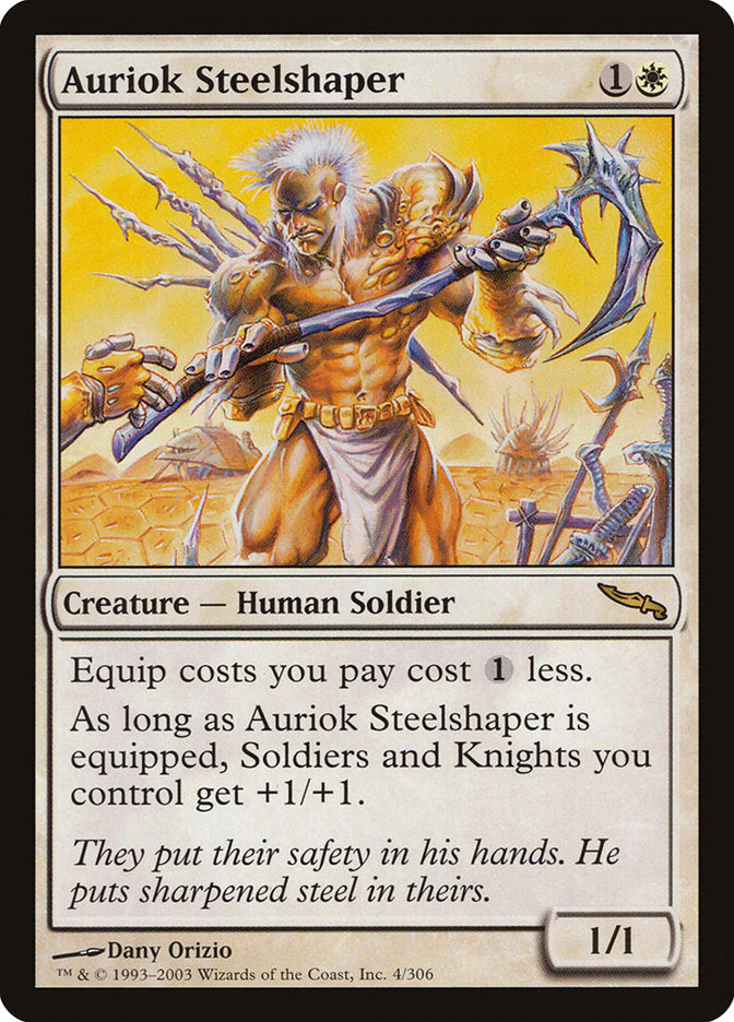 Auriok Steelshaper [Mirrodin] | Game Haven TX