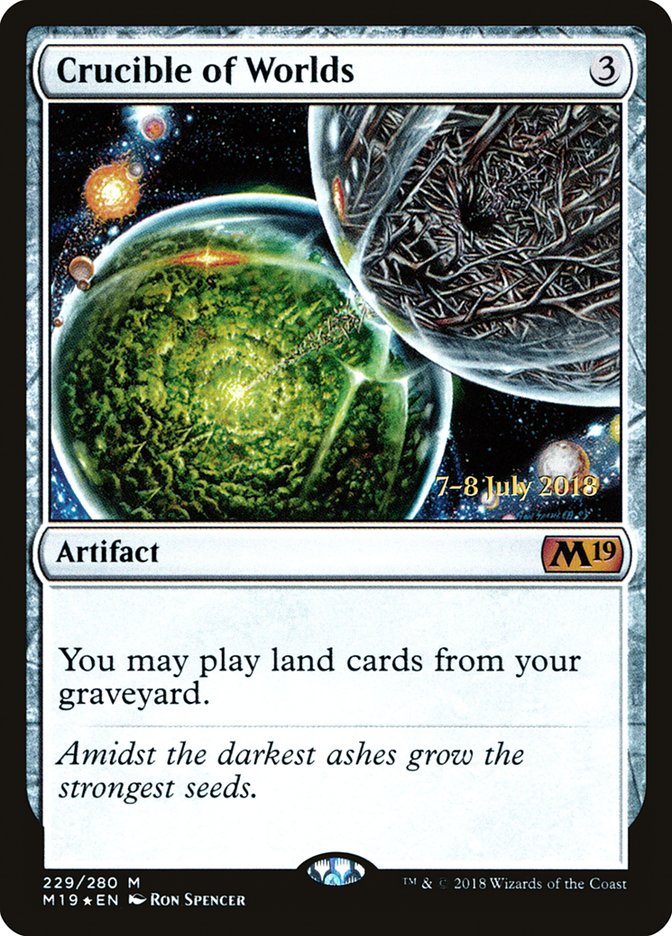 Crucible of Worlds [Core Set 2019 Promos] | Game Haven TX