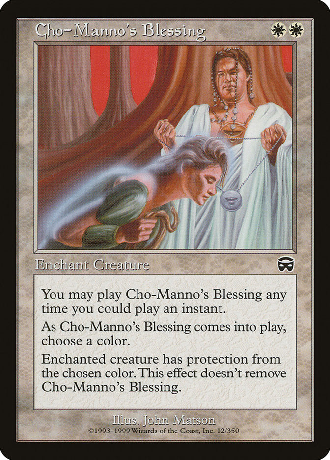 Cho-Manno's Blessing [Mercadian Masques] | Game Haven TX