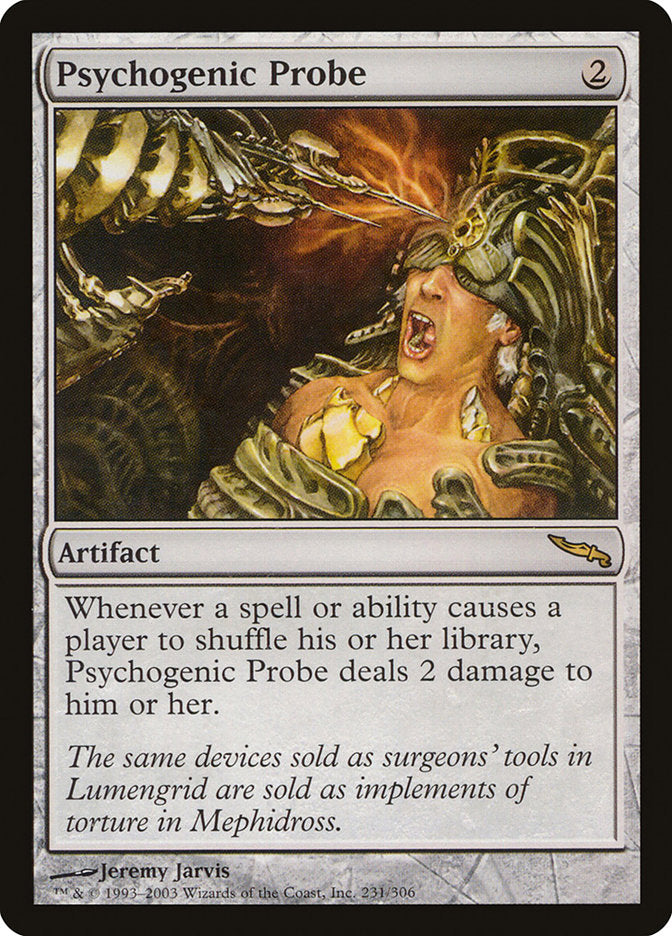 Psychogenic Probe [Mirrodin] | Game Haven TX
