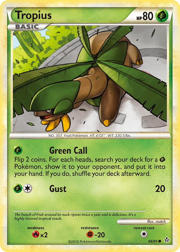 Tropius (66/95) [HeartGold & SoulSilver: Unleashed] | Game Haven TX