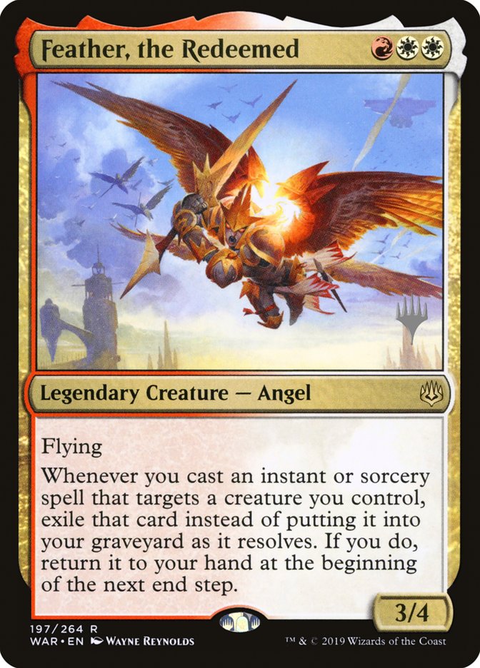 Feather, the Redeemed [War of the Spark Promos] | Game Haven TX