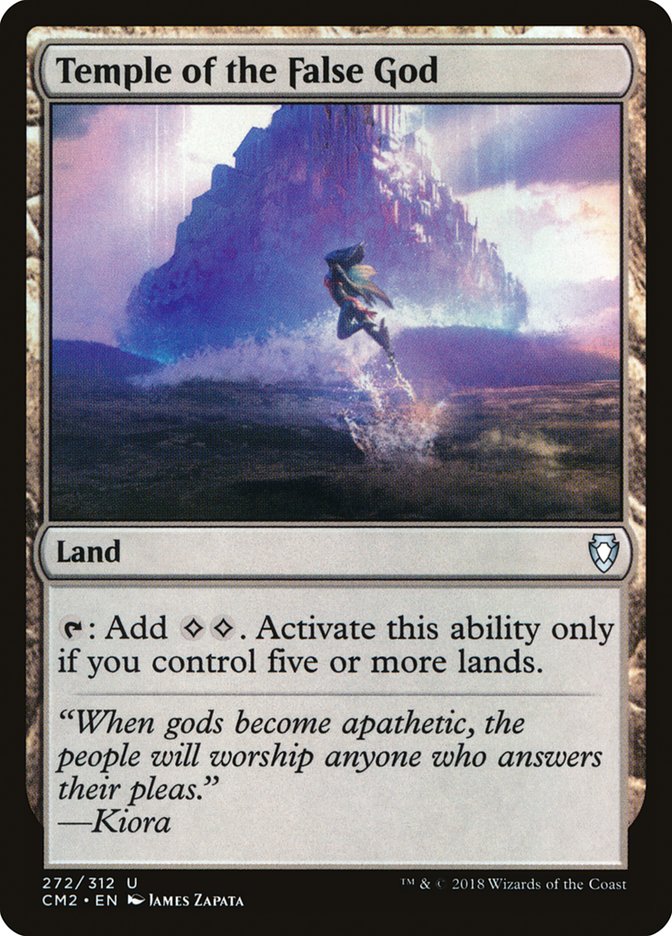 Temple of the False God (272/312) [Commander Anthology Volume II] | Game Haven TX