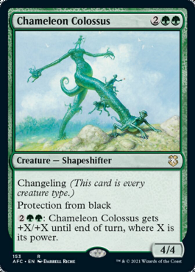 Chameleon Colossus [Dungeons & Dragons: Adventures in the Forgotten Realms Commander] | Game Haven TX