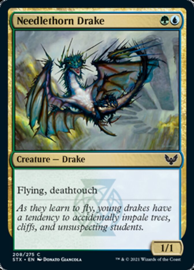 Needlethorn Drake [Strixhaven: School of Mages] | Game Haven TX