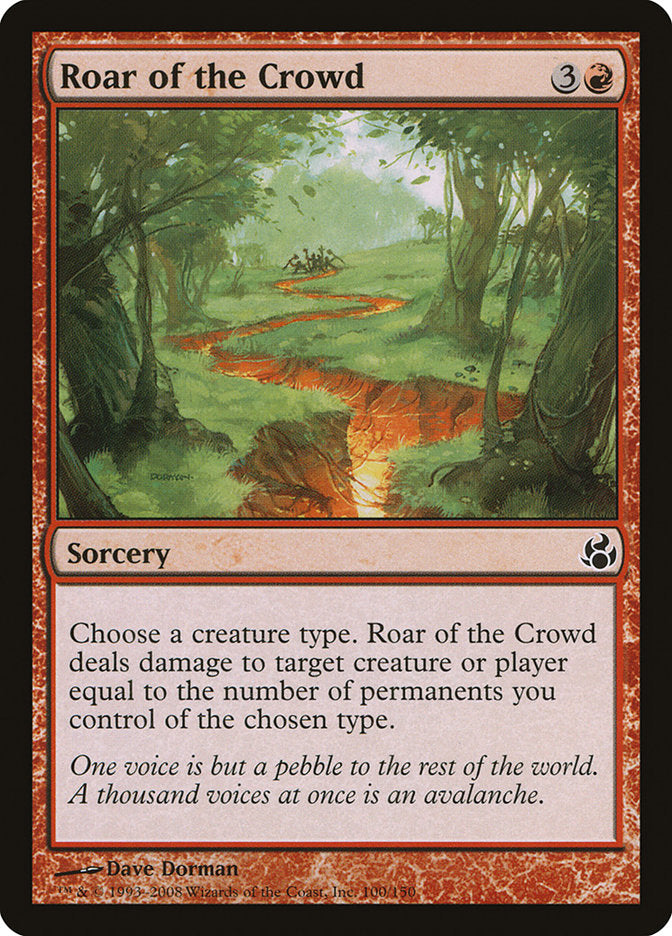 Roar of the Crowd [Morningtide] | Game Haven TX