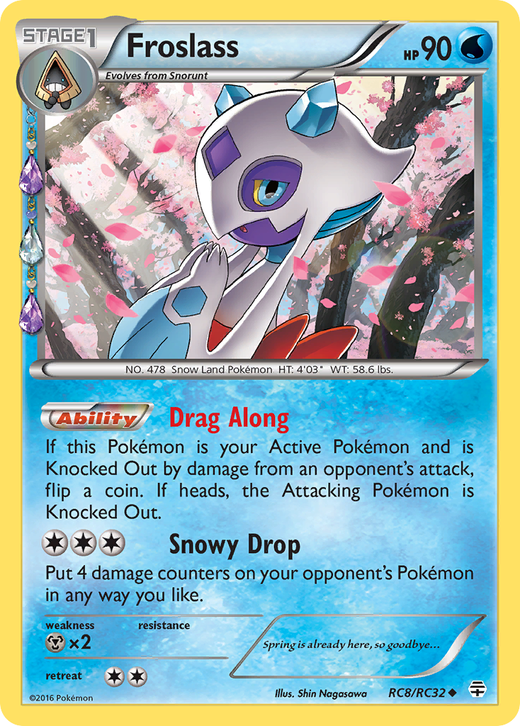 Froslass (RC8/RC32) [XY: Generations] | Game Haven TX