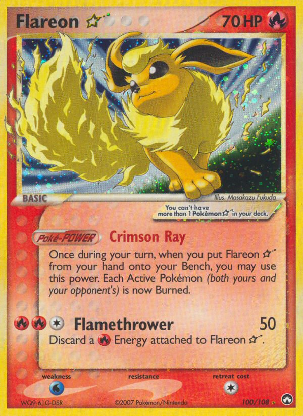 Flareon Star (100/108) [EX: Power Keepers] | Game Haven TX