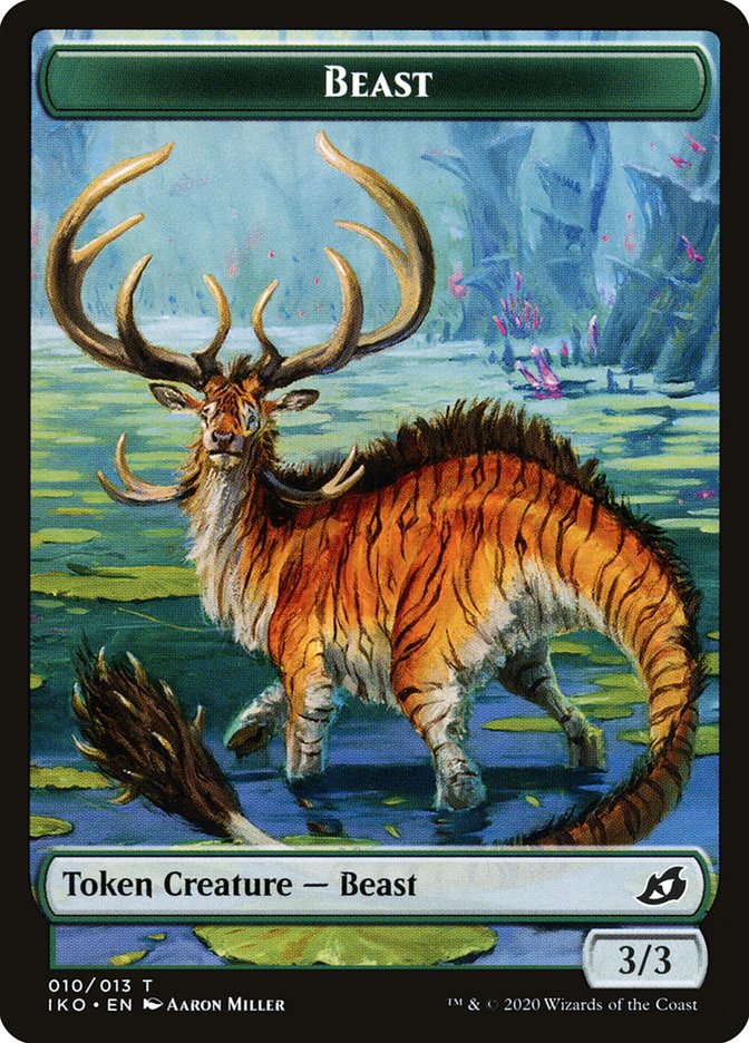 Beast Token [Ikoria: Lair of Behemoths] | Game Haven TX