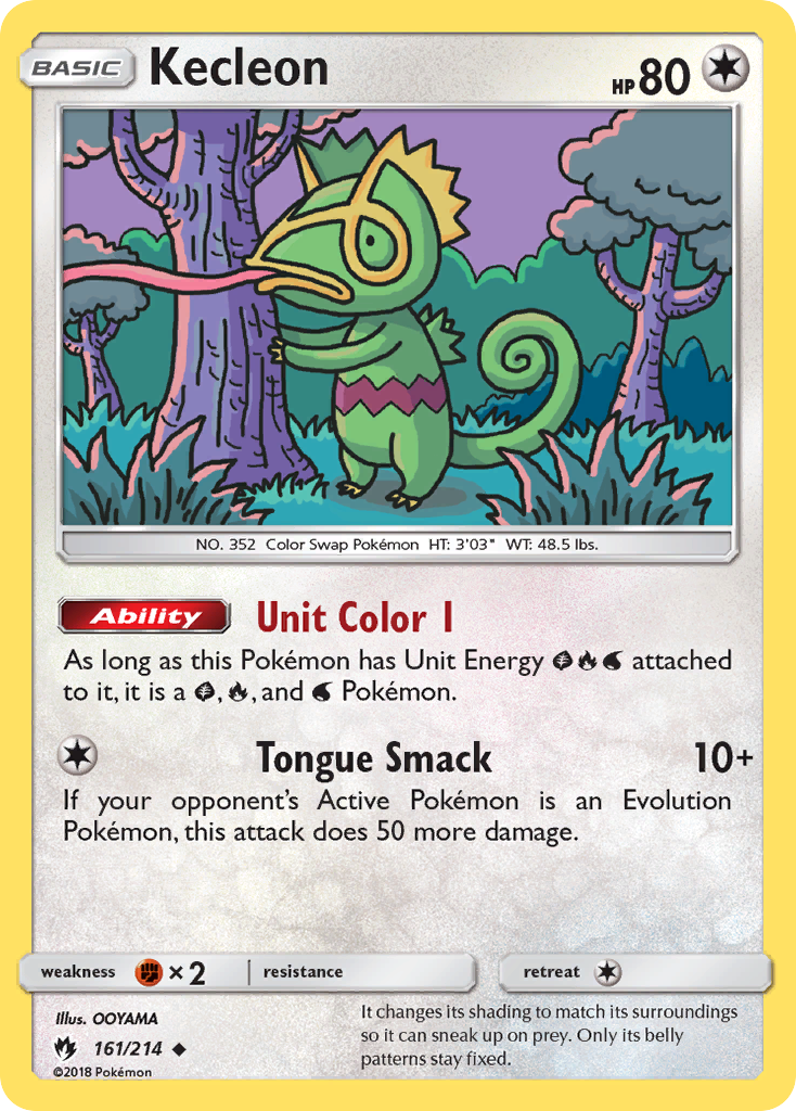 Kecleon (161/214) [Sun & Moon: Lost Thunder] | Game Haven TX