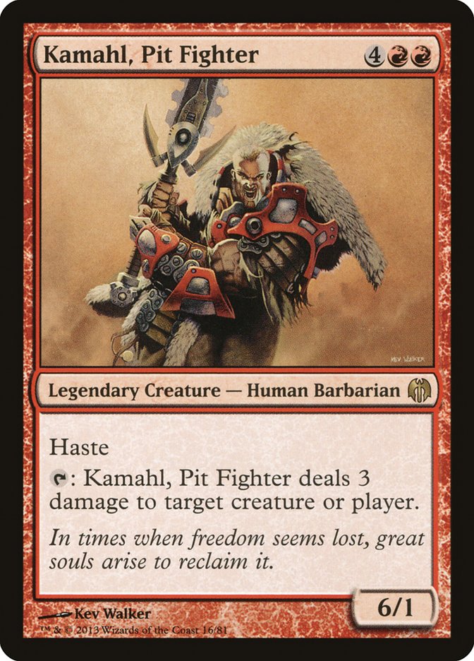 Kamahl, Pit Fighter [Duel Decks: Heroes vs. Monsters] | Game Haven TX
