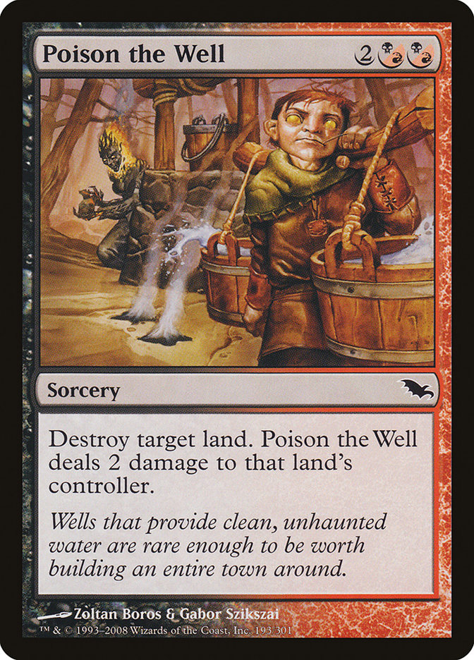 Poison the Well [Shadowmoor] | Game Haven TX