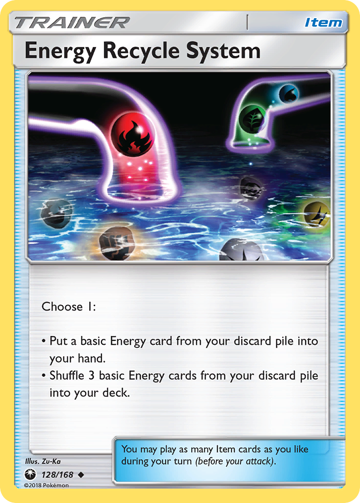 Energy Recycle System (128/168) [Sun & Moon: Celestial Storm] | Game Haven TX
