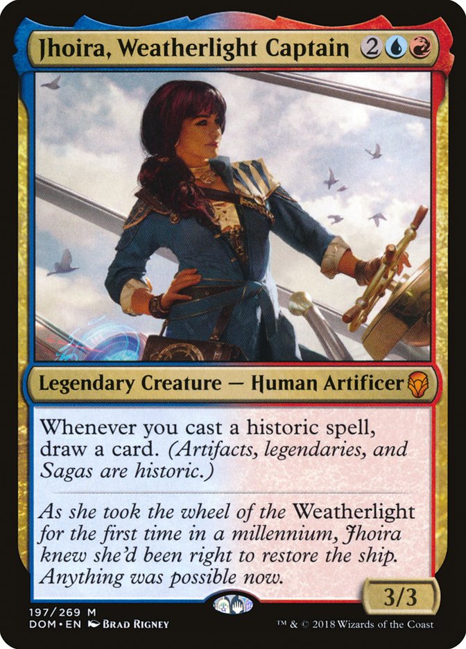 Jhoira, Weatherlight Captain [Dominaria] | Game Haven TX