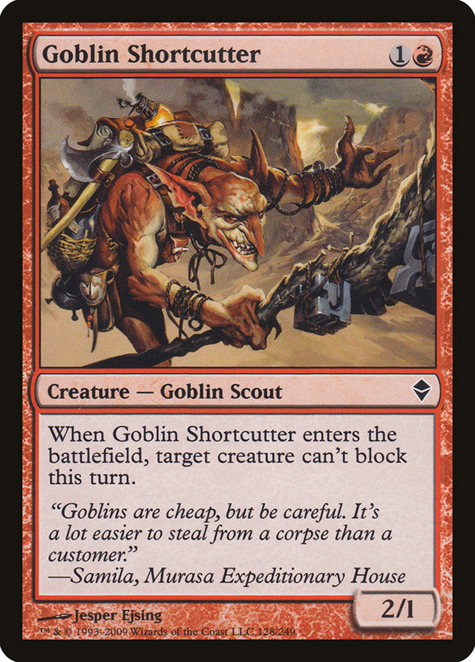 Goblin Shortcutter [Zendikar] | Game Haven TX