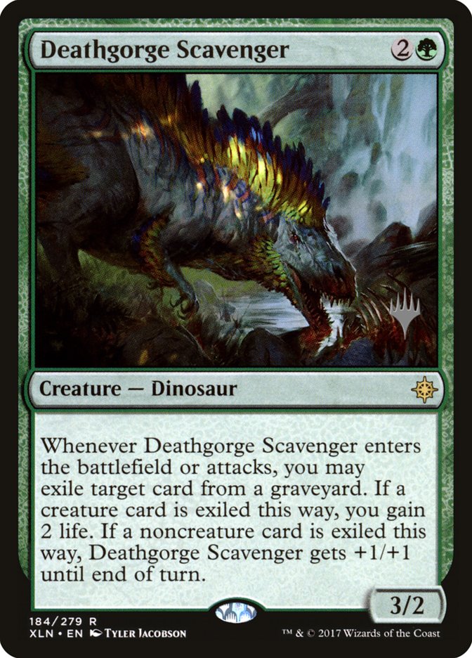 Deathgorge Scavenger [Ixalan Promos] | Game Haven TX