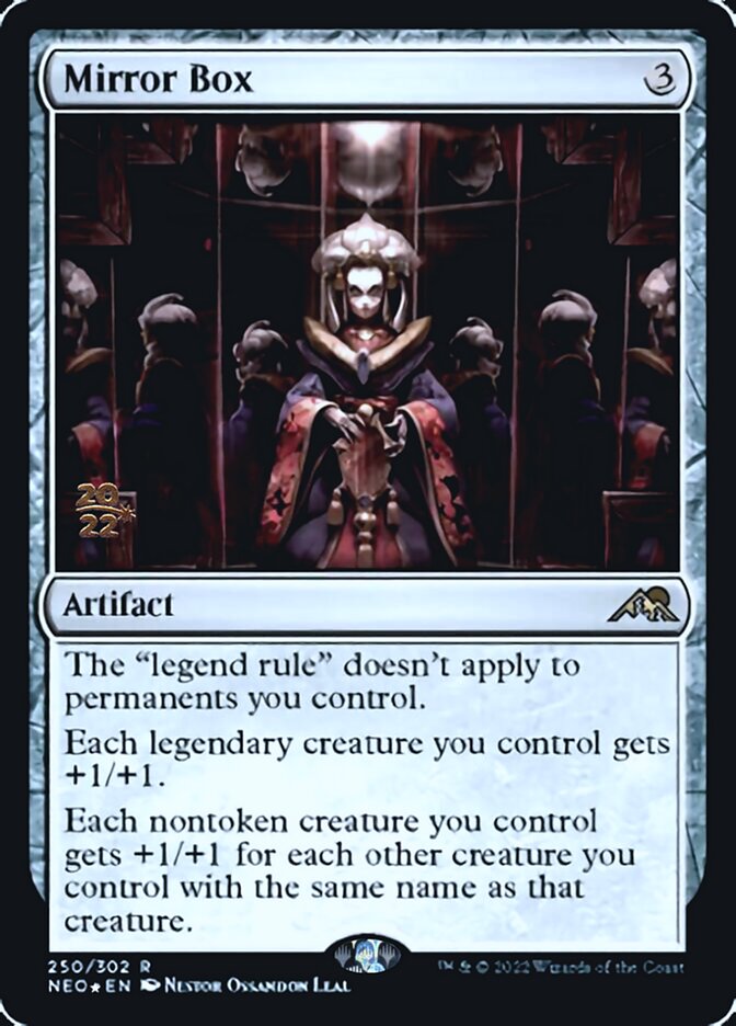 Mirror Box [Kamigawa: Neon Dynasty Prerelease Promos] | Game Haven TX