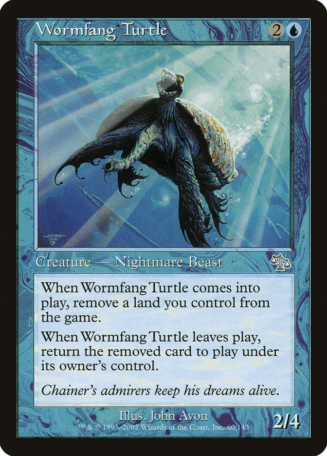 Wormfang Turtle [Judgment] | Game Haven TX