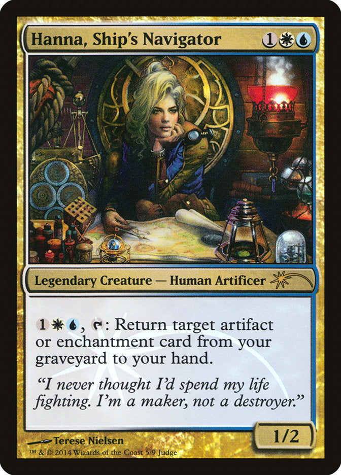 Hanna, Ship's Navigator [Judge Gift Cards 2014] | Game Haven TX