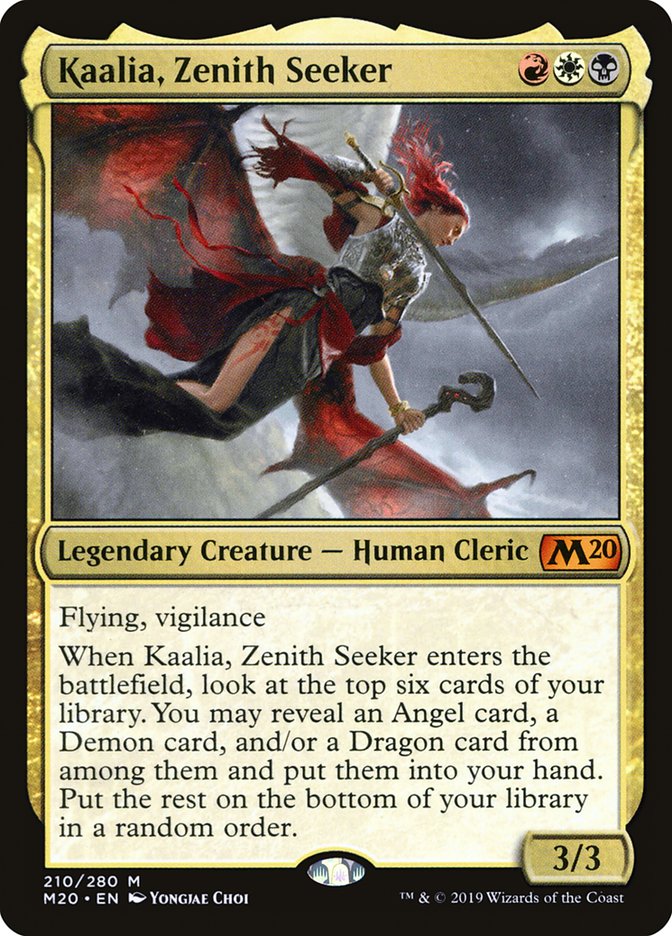 Kaalia, Zenith Seeker [Core Set 2020] | Game Haven TX