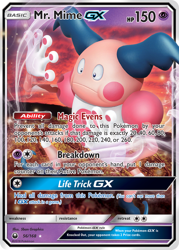 Mr. Mime GX (56/168) [Sun & Moon: Celestial Storm] | Game Haven TX