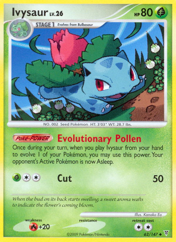Ivysaur (62/147) [Platinum: Supreme Victors] | Game Haven TX