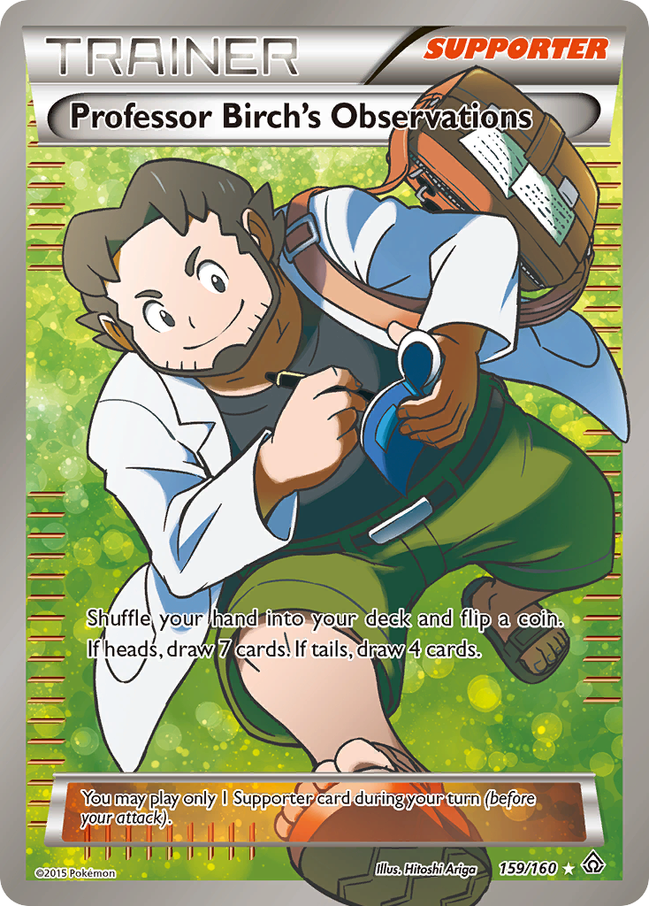 Professor Birch's Observations (159/160) [XY: Primal Clash] | Game Haven TX