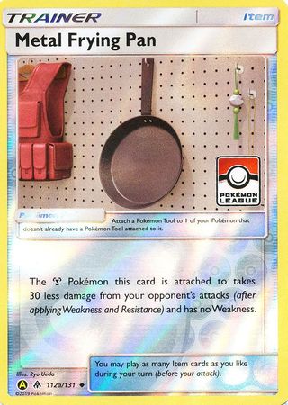 Metal Frying Pan (112a/131) (League Promo) [Sun & Moon: Forbidden Light] | Game Haven TX