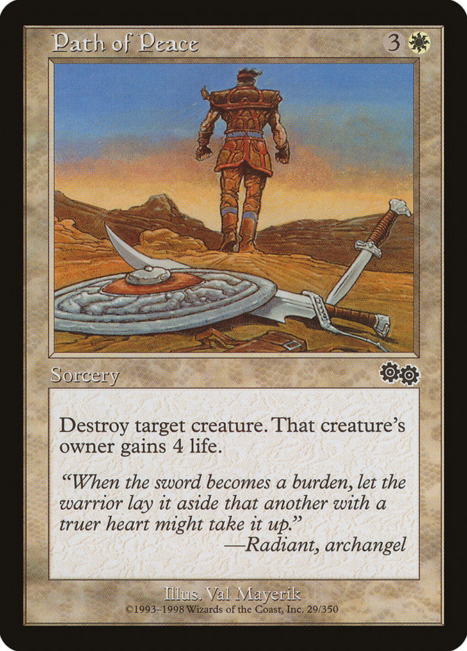 Path of Peace [Urza's Saga] | Game Haven TX