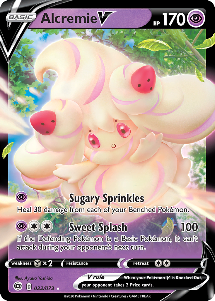 Alcremie V (022/073) [Sword & Shield: Champion's Path] | Game Haven TX