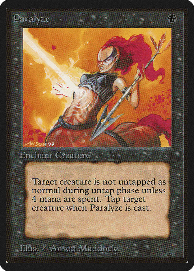 Paralyze [Limited Edition Beta] | Game Haven TX