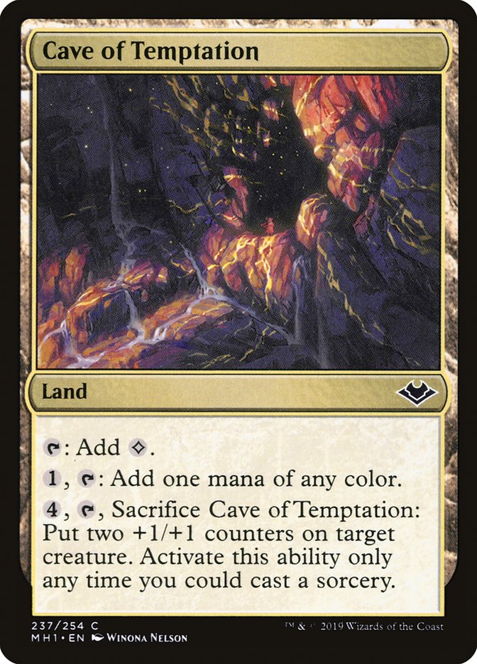 Cave of Temptation [Modern Horizons] | Game Haven TX