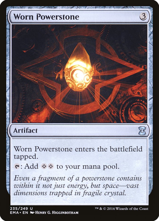 Worn Powerstone [Eternal Masters] | Game Haven TX