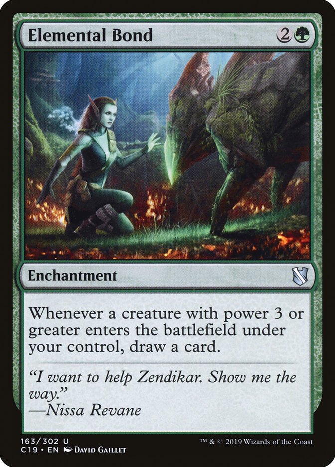 Elemental Bond [Commander 2019] | Game Haven TX
