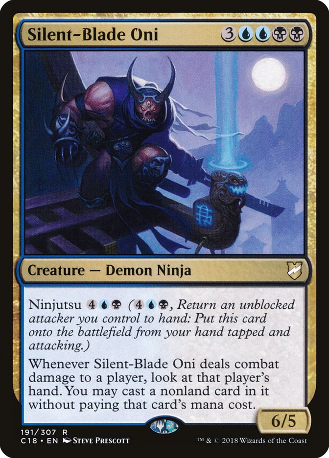 Silent-Blade Oni [Commander 2018] | Game Haven TX