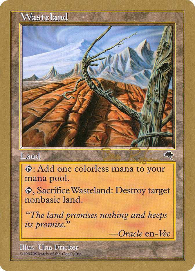Wasteland (Ben Rubin) [World Championship Decks 1998] | Game Haven TX