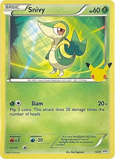 Snivy (5/25) [McDonald's 25th Anniversary] | Game Haven TX