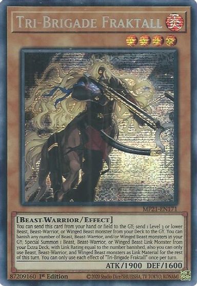 Tri-Brigade Fraktall [MP21-EN171] Prismatic Secret Rare | Game Haven TX